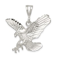 Sterling Silver Eagle Charm view 1