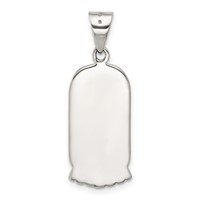 Sterling Silver Antiqued Good Luck Icons Pendant view 3