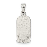 Sterling Silver Antiqued Mini Good Luck Icons Pendant view 4