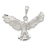 Sterling Silver Eagle Pendant view 1