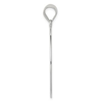 Sterling Silver Polished Peace Pendant view 2