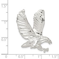 Sterling Silver Eagle Charm view 3