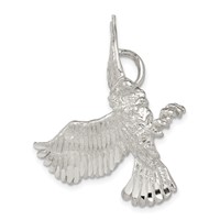 Sterling Silver Eagle Charm view 2