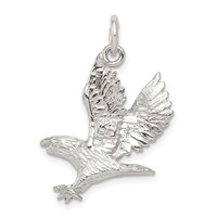 Sterling Silver Eagle Charm view 4