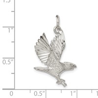 Sterling Silver Eagle Charm view 3