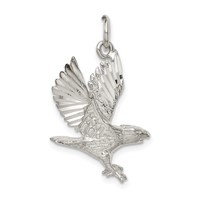 Sterling Silver Eagle Charm view 1