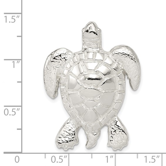 Sterling Silver Sea Turtle Pendants