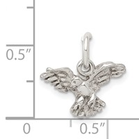 Sterling Silver Eagle Charm view 3