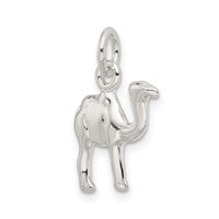 Sterling Silver Polished Mini 3-D Camel Reversible Pendant view 5