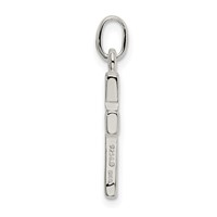 Sterling Silver Cut-out Cross Charm view 2