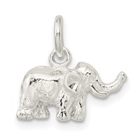Sterling Silver Elephant Charm view 4