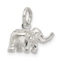 Sterling Silver Elephant Charm view 5
