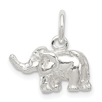 Sterling Silver Elephant Charm view 1