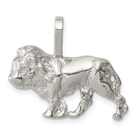Sterling Silver Lion Charm view 1