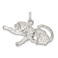 Sterling Silver Tiger Charm view 4