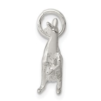 Sterling Silver Kangaroo Charm view 2