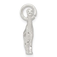 Sterling Silver Giraffe Charm view 2