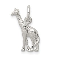 Sterling Silver Giraffe Charm view 1