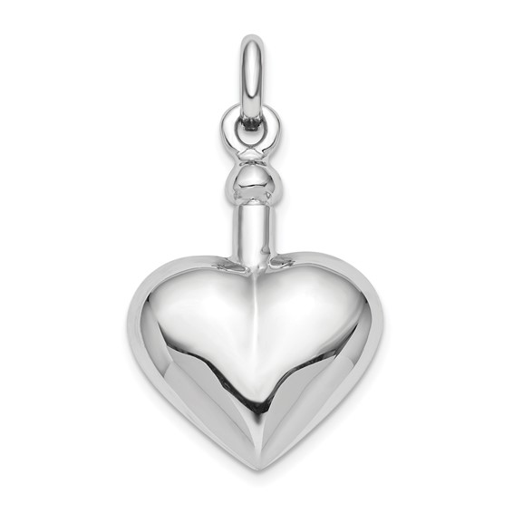 Sterling Silver Screw Top Ash Holder Pendant