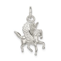 Sterling Silver Pegasus Charm view 4