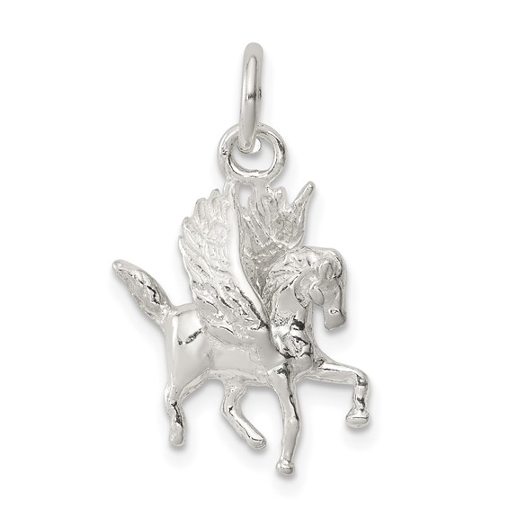 Sterling Silver Pegasus Charm
