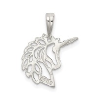 Sterling Silver Unicorn Charm view 4