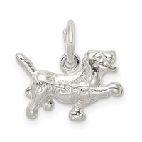 Sterling Silver Dog Charm view 4