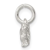 Sterling Silver Dog Charm view 2