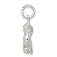 Sterling Silver Cat Charm view 2
