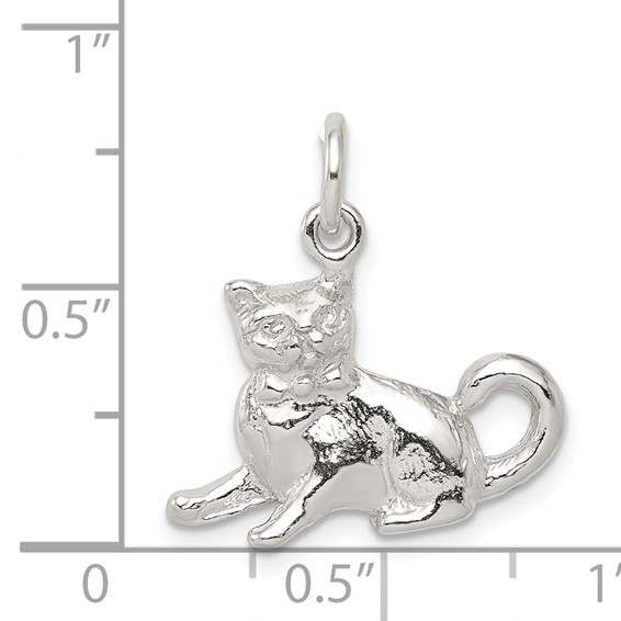 Sterling Silver Cat Pendants