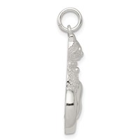 Sterling Silver Cat Charm view 2