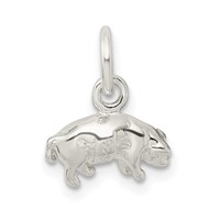 Sterling Silver Pig Charm view 4