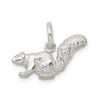 Sterling Silver Squirrel Charm view 3