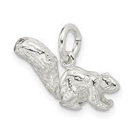 Sterling Silver Squirrel Charm view 5