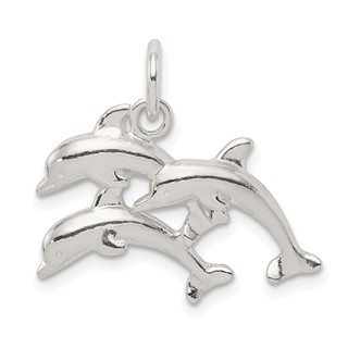 Sterling Silver Dolphin Pendants