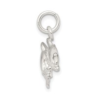 Sterling Silver Dolphins Charm view 2
