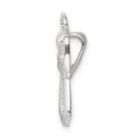 Sterling Silver & Gold-tone Angel Chain Slide view 2