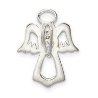 Sterling Silver & Gold-tone Angel Chain Slide view 3
