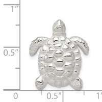 Sterling Silver Turtle Charm view 3