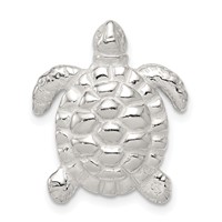 Sterling Silver Turtle Charm view 1