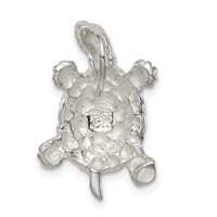 Sterling Silver Turtle Charm view 4