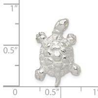 Sterling Silver Turtle Charm view 3