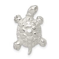 Sterling Silver Turtle Charm view 1