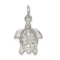 Sterling Silver Turtle Charm view 4
