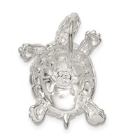 Sterling Silver Turtle Charm view 4