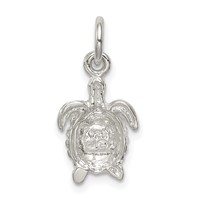 Sterling Silver Turtle Charm view 4
