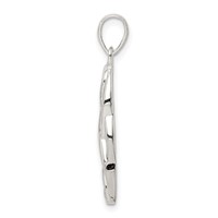 Sterling Silver Polished Celtic Pendant view 2