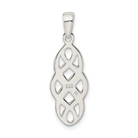 Sterling Silver Polished Celtic Pendant view 3