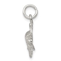 Sterling Silver Fish Charm view 2