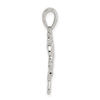Sterling Silver Diamond-cut Pegasus Pendant view 2